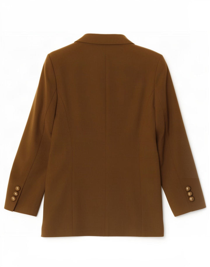 Scelta da Danwear Giacca blazer a 2 bottoni da donna UK 10 Small Poliestere kaki