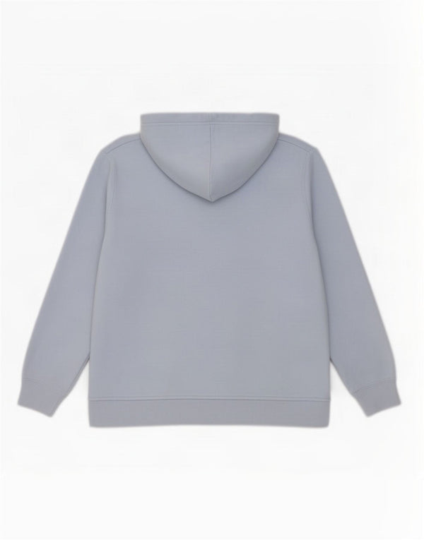 Maglione con cappuccio e zip da donna Marks & Spencer UK 16 grande cotone blu