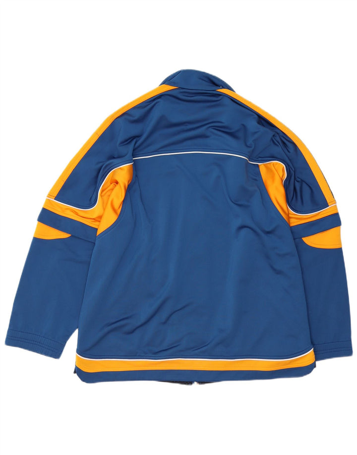 Giacca da tuta grafica da uomo Diadora UK 38 Colorblock blu medio