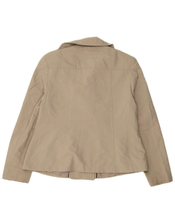 Trench corto da donna Marks & Spencer UK 12 Poliestere beige medio