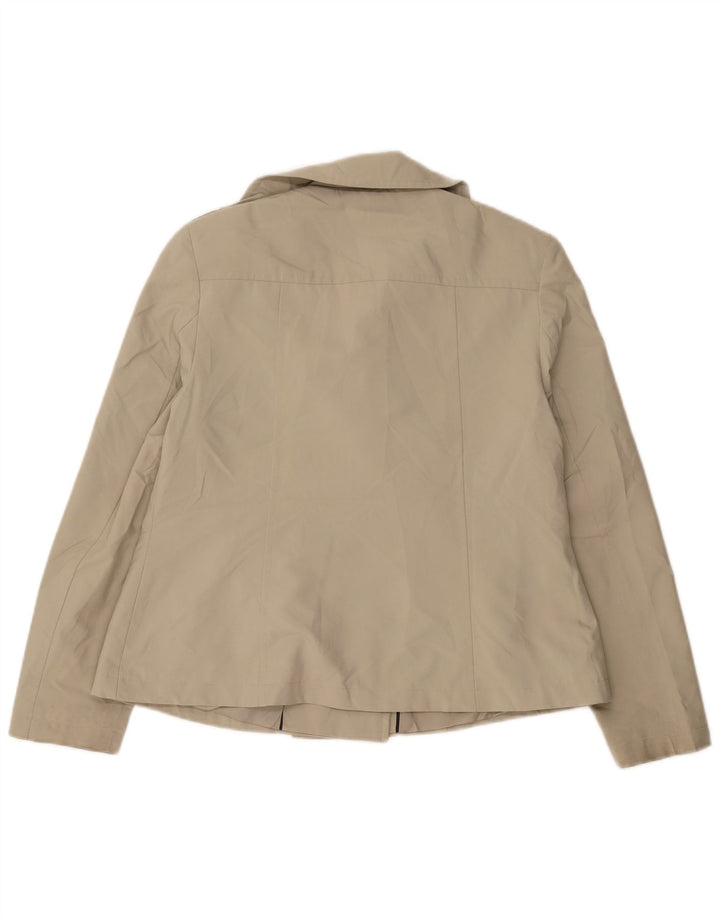 Trench corto da donna Marks & Spencer UK 12 Poliestere beige medio
