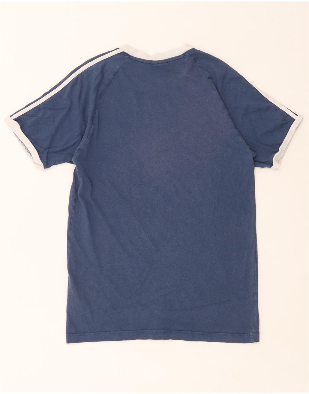T-shirt da uomo ADIDAS Top piccola blu in cotone