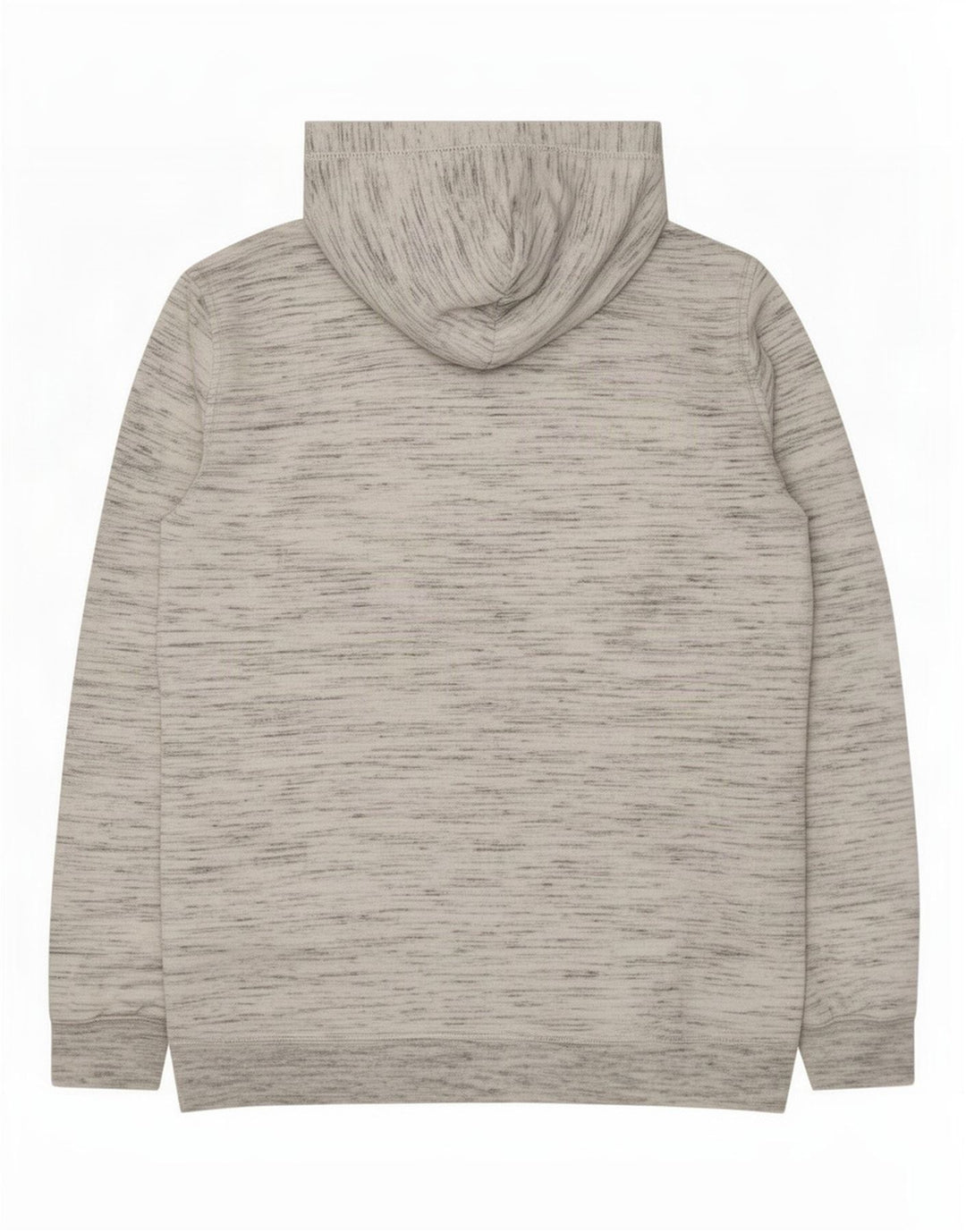 Maglione con cappuccio e zip da uomo Champion in poliestere chiazzato bianco medio