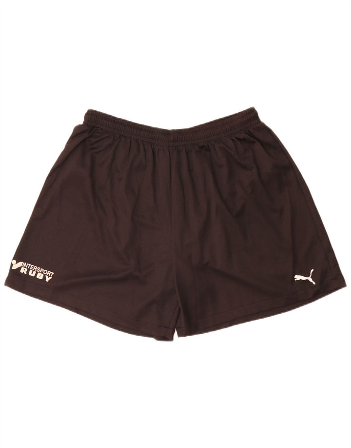 Pantaloncini da bagno da uomo Puma XL neri in poliestere
