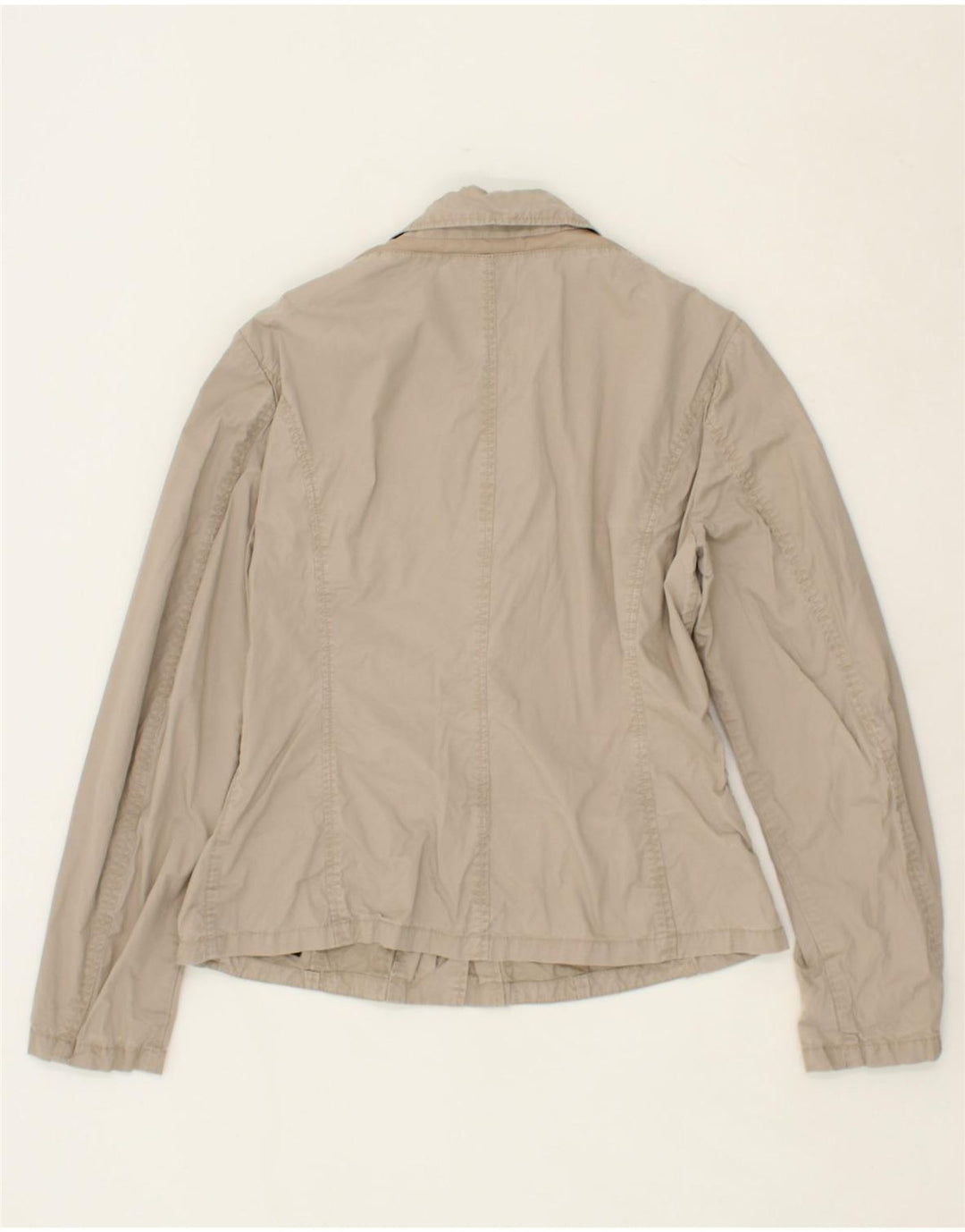 GEOX Womens Utility Jacket UK 14  Large Grey Cotton Vintage Geox and Second-Hand Geox from Messina Hembry 