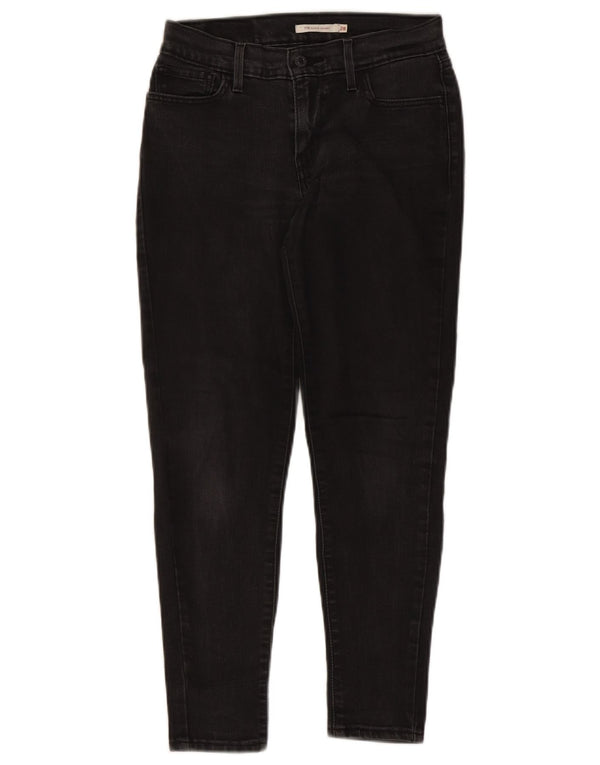Jeans Levi's da donna 710 super skinny W28 L28 cotone nero