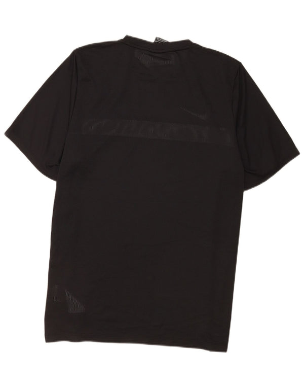 T-shirt Nike da uomo Dri Fit Top XL poliestere color block nero