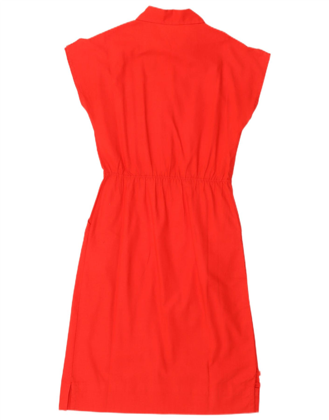 Abito basic da donna vintage UK 12 rosso medio