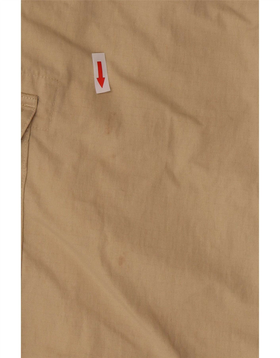Pantaloncini cargo da uomo Timberland W36 Large in cotone beige