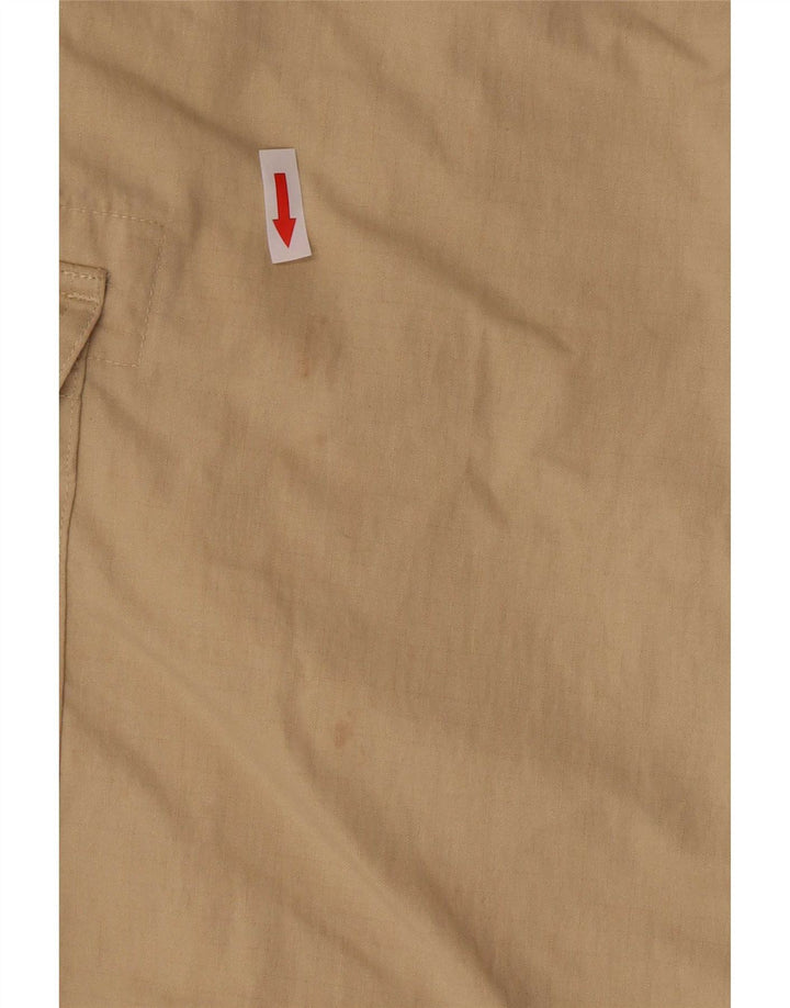 Pantaloncini cargo da uomo Timberland W36 Large in cotone beige