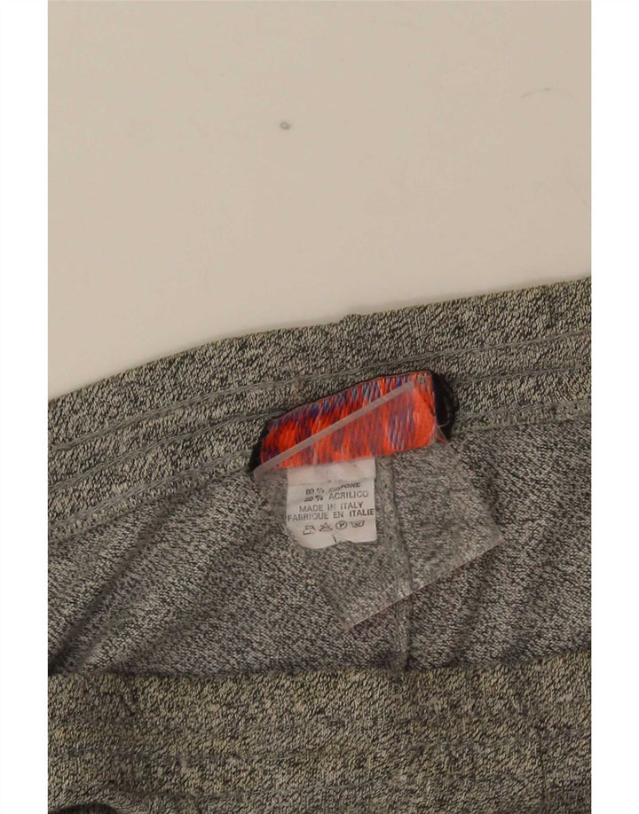 Asics Pantaloncini sportivi grafici da uomo di grandi dimensioni in cotone color block grigio