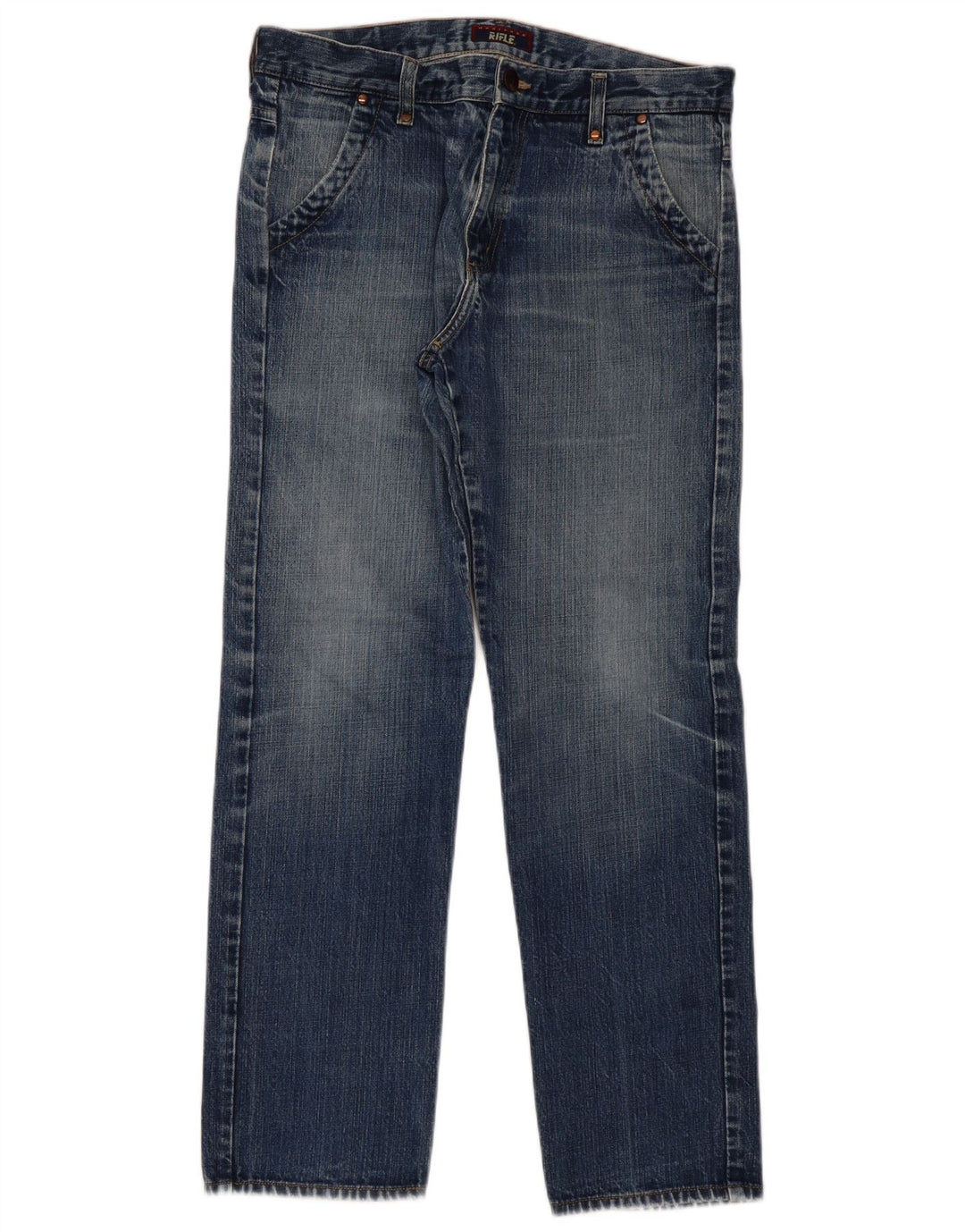 Jeans dritti da uomo Rifle W34 L31 Blu