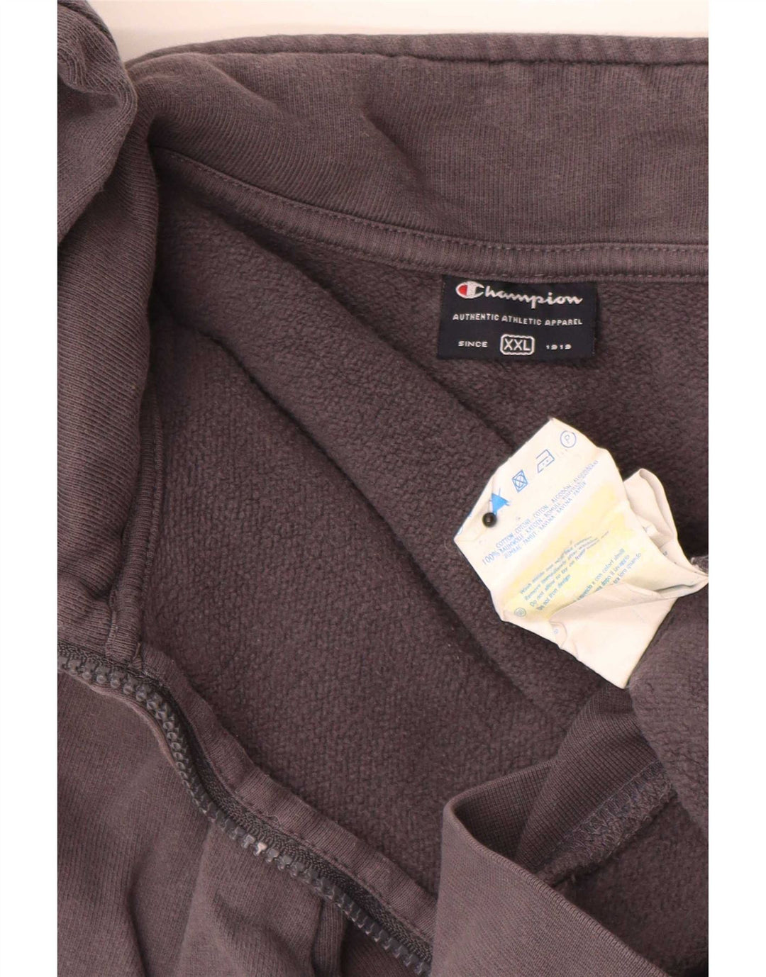 Giacca da tuta grafica da uomo Champion 2XL cotone grigio