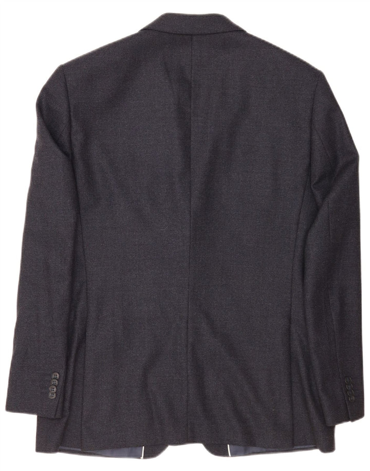 Giacca blazer da uomo a 2 bottoni Daniel Hechter UK 38 lana grigio medio