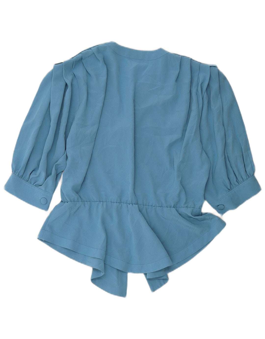 MARIO PUCCI CECCONI Camicia a maniche corte da donna IT 42 Blu medio