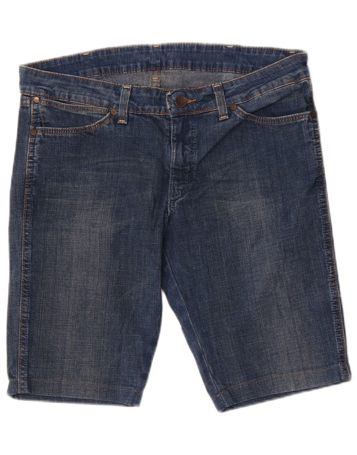 Pantaloncini di jeans Iris da uomo Wrangler W31 cotone blu medio