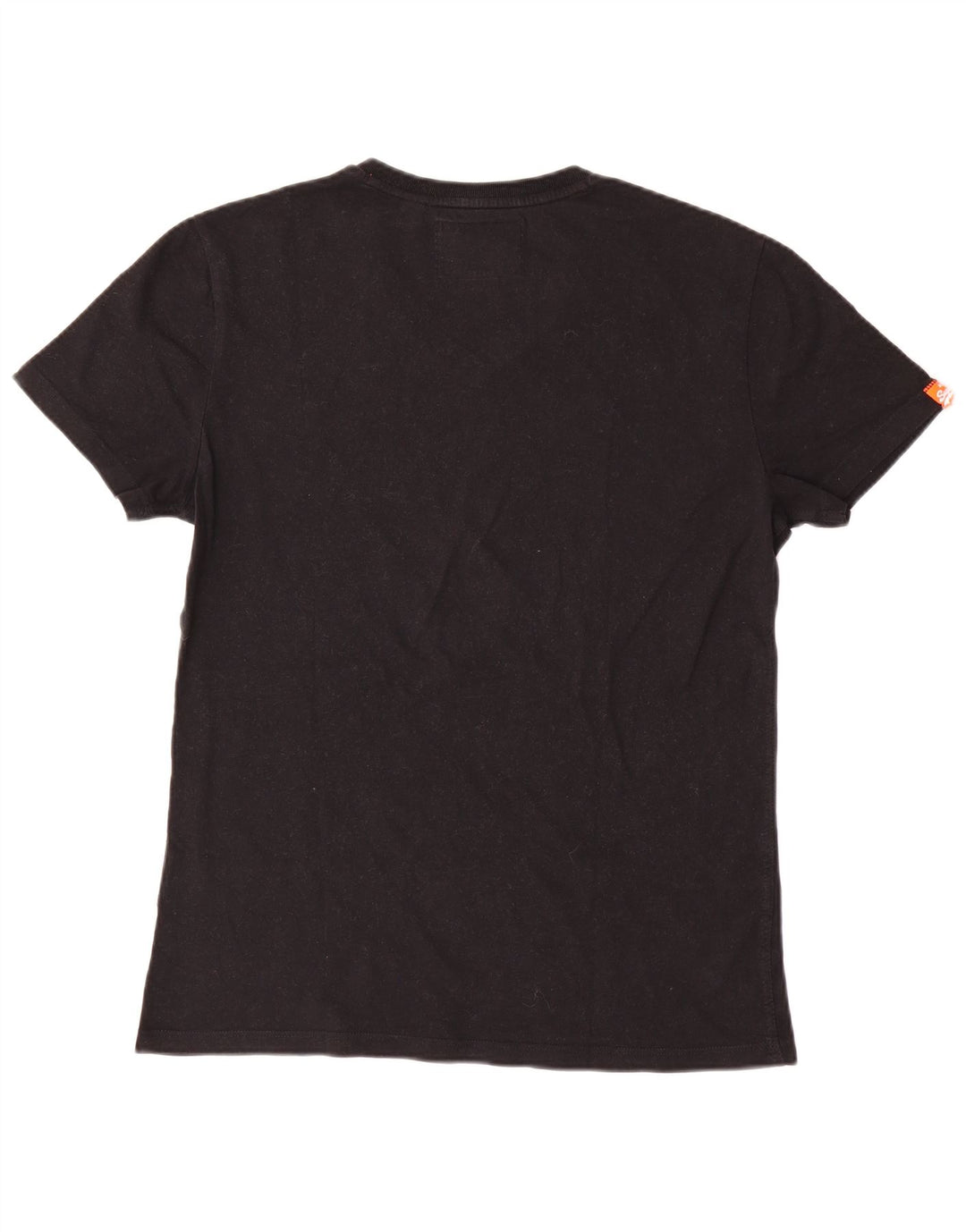 T-shirt da uomo Superdry Top grande in cotone nero