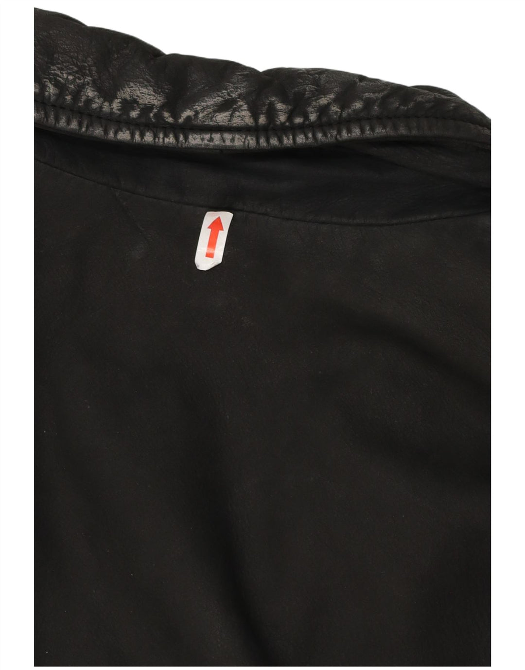 Giacca in pelle vintage da uomo UK 42 XL in pelle nera