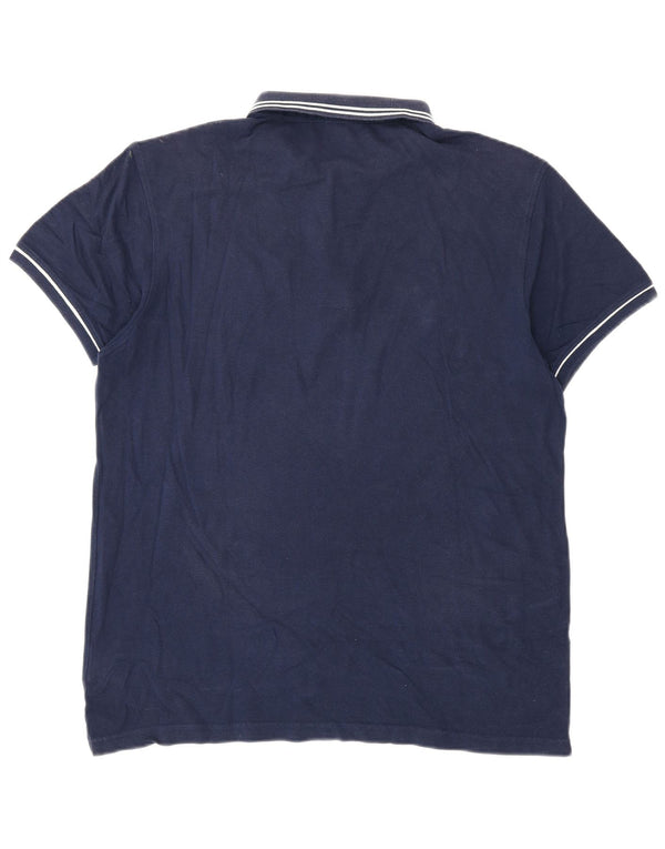 Polo da uomo Colmar XL in cotone blu navy