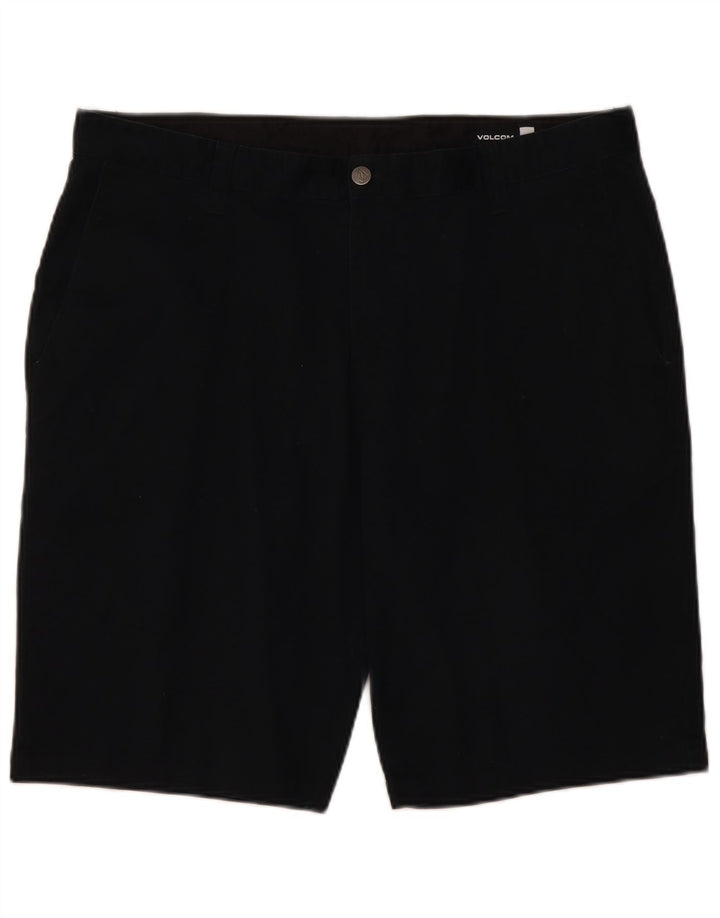 Pantaloncini chino da uomo Volcom W38 XL in cotone nero
