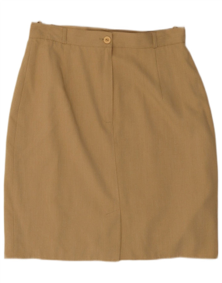 Gonna dritta da donna La Belle IT 42 media W30 poliestere beige
