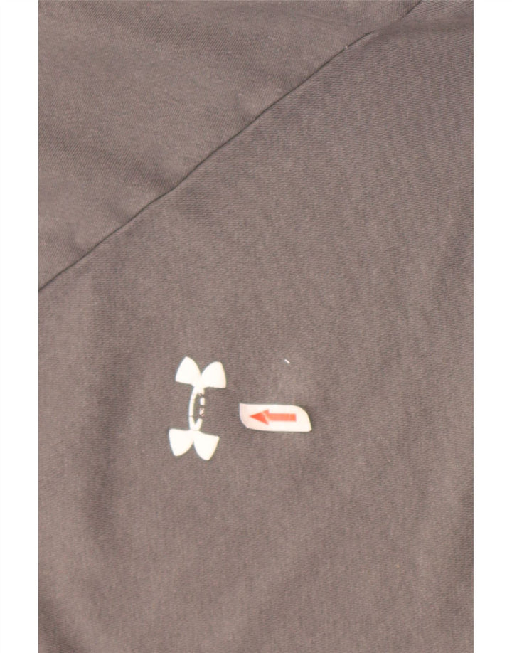 Felpa da uomo Under Armour Maglione grande cotone grigio