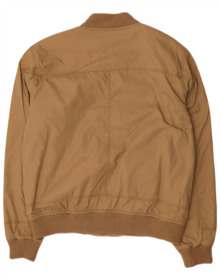 Giubbotto bomber militare da uomo Zara UK 42 XL Nylon beige