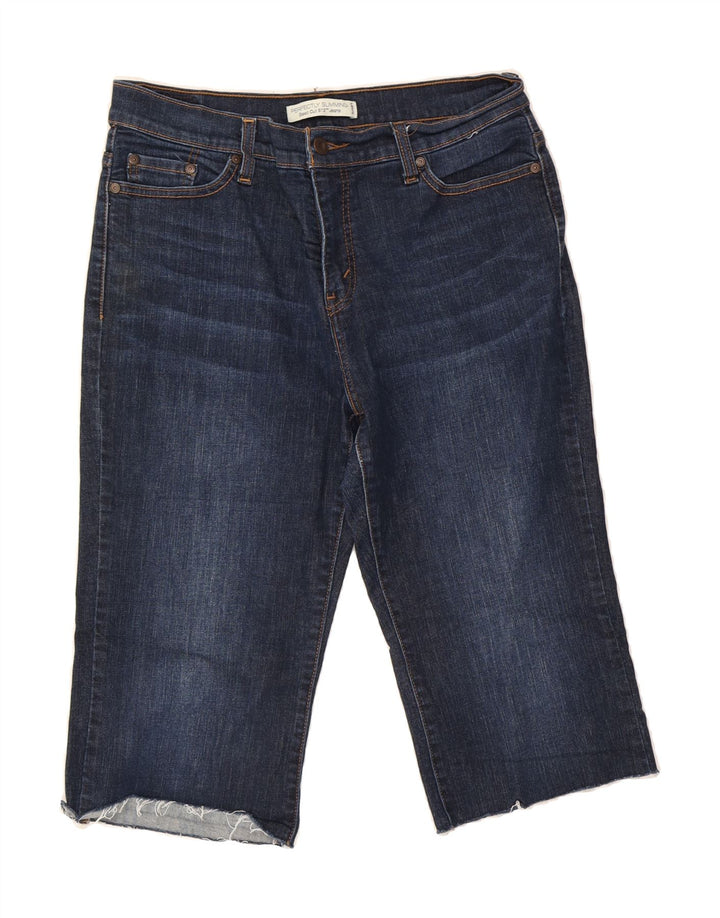 LEVI'S Womens 512 Bermuda Denim Shorts W30 Medium Navy Blue Vintage Levi's and Second-Hand Levi's from Messina Hembry 