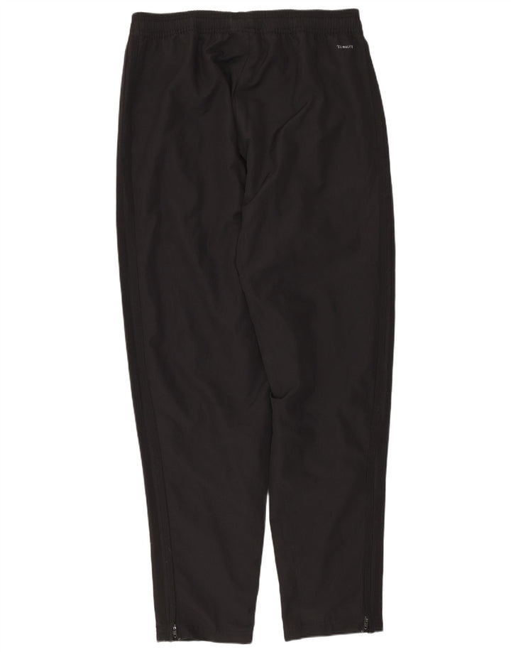 Pantaloni da tuta Adidas Climalite da uomo medio poliestere nero