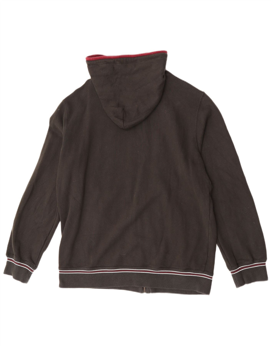 Felpa con cappuccio e zip grafica da uomo Champion 2XL Nera