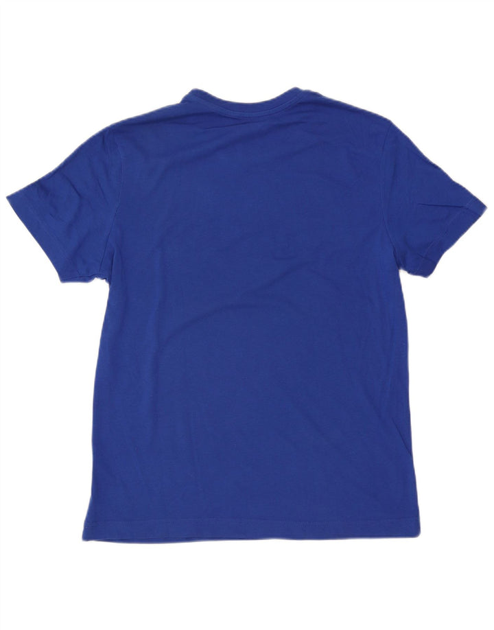 T-shirt grafica da uomo Lotto Top blu medio