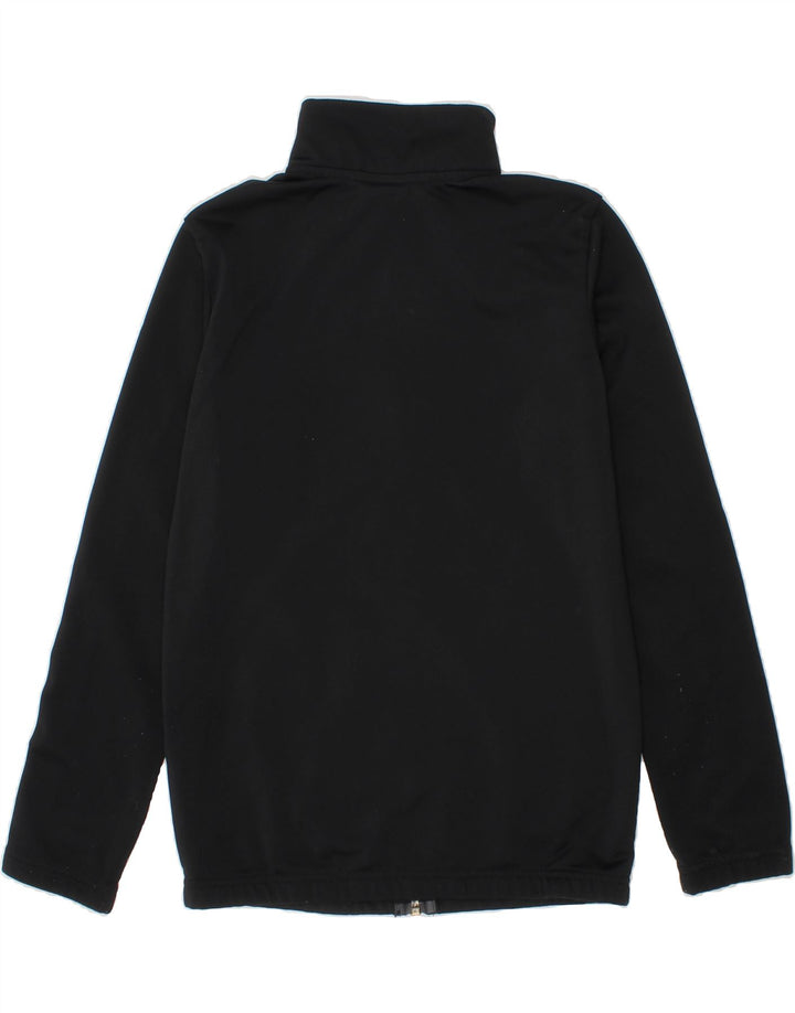 NIKE Girls Tracksuit Top Jacket 8-9 Years Small  Black Polyester Vintage Nike and Second-Hand Nike from Messina Hembry 
