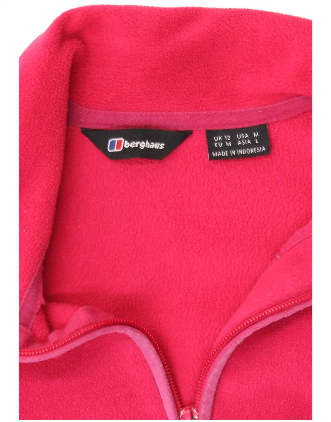 Giacca in pile da donna Berghaus UK 12 poliestere rosa medio