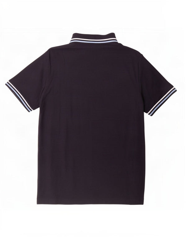 Polo da uomo Lotto Small in cotone blu navy