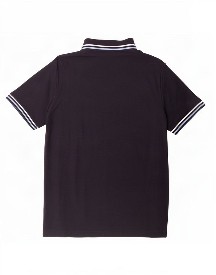Polo da uomo Lotto Small in cotone blu navy