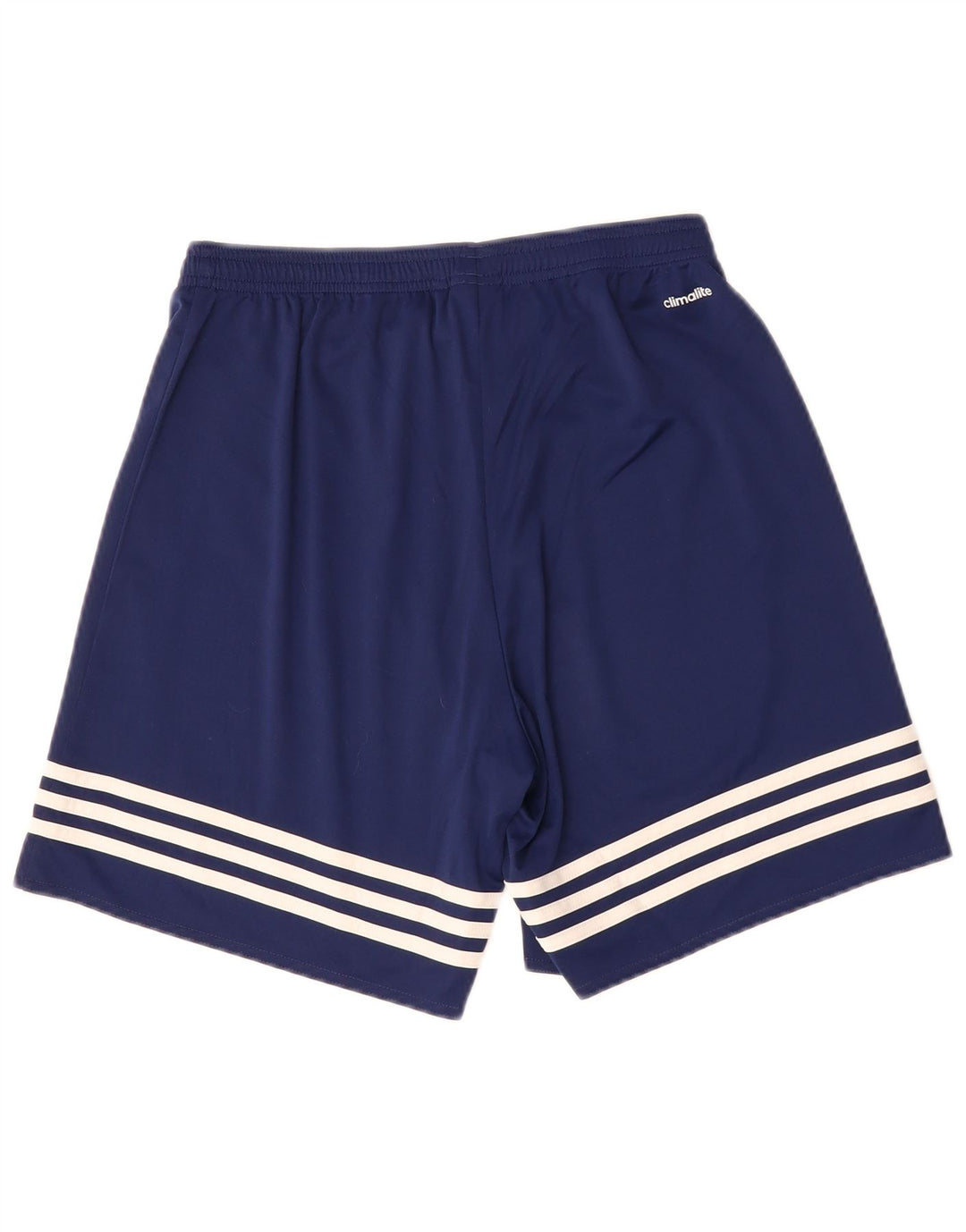 Pantaloncini sportivi ADIDAS da uomo Climalite medio poliestere blu navy