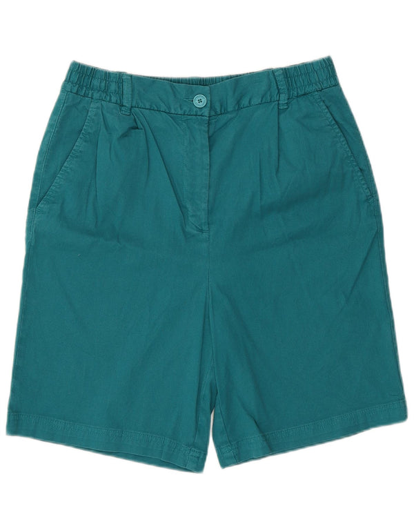 Pantaloncini chino da donna Benetton W28 verde medio