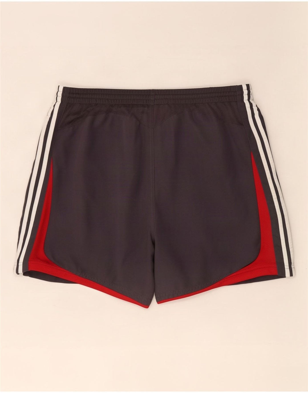 Pantaloncini sportivi da uomo Adidas 2XL Poliestere color block grigio