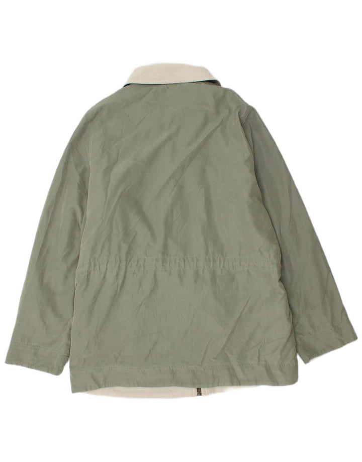 Giacca Parka Sherpa oversize da donna Marks & Spencer UK 14 Large Verde