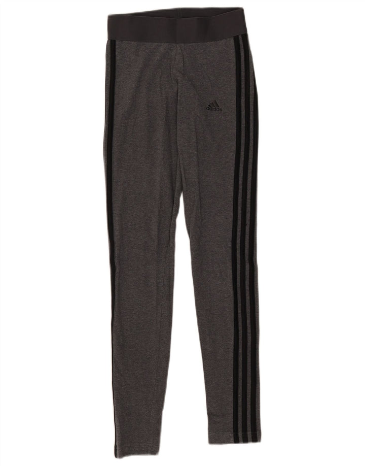Leggings Adidas Donna UK 4/6 XS Grigio