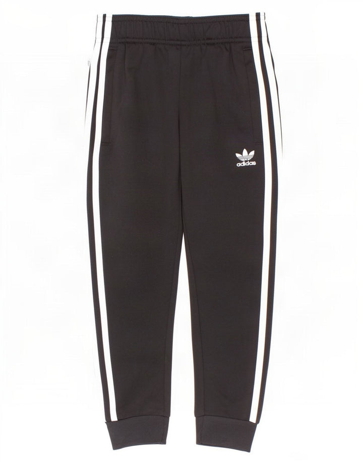 Pantaloni da tuta da ragazzo Adidas Joggers 5-6 anni in poliestere nero