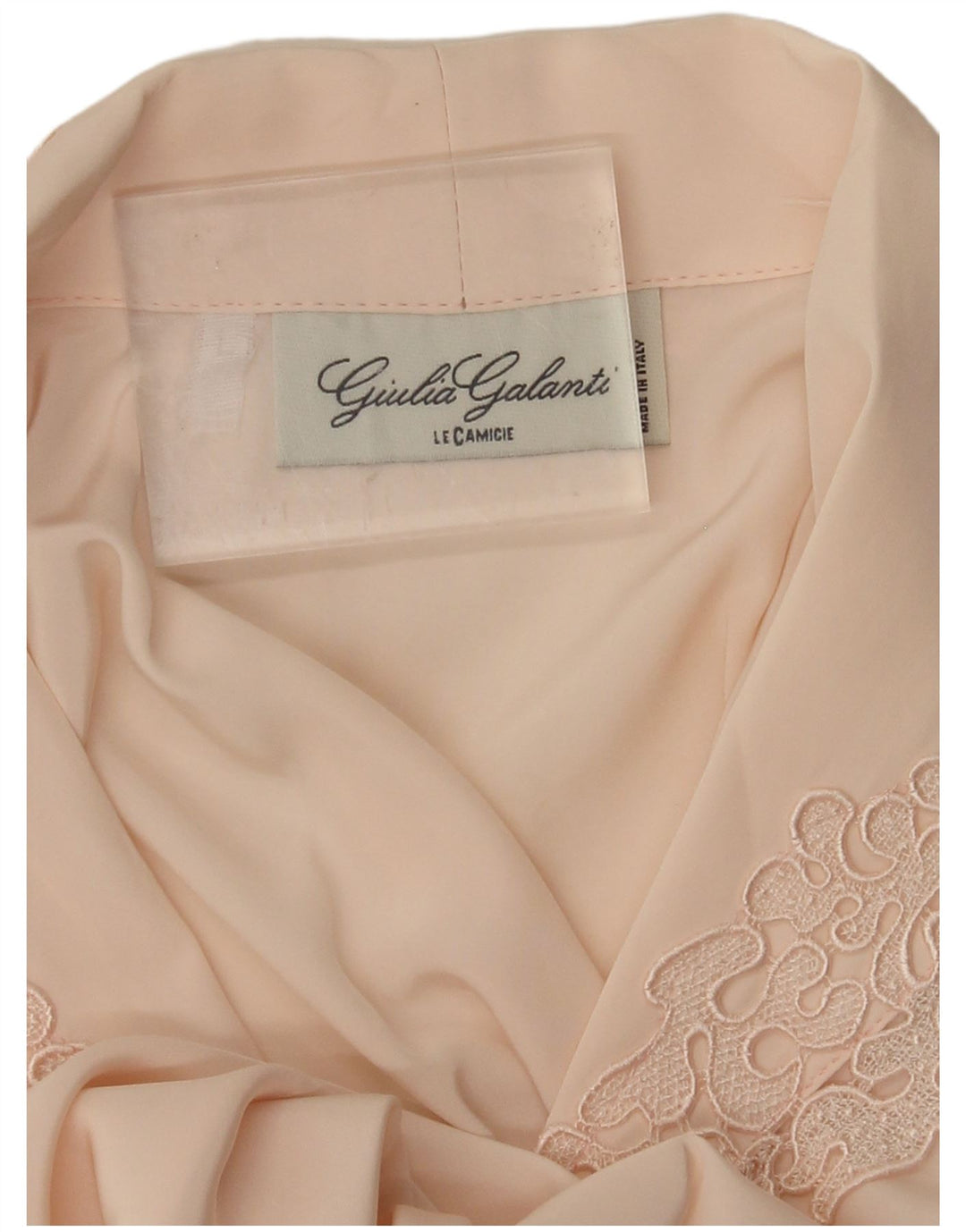 GIULIA GALANTI Womens Shirt Blouse UK 16 Large Pink Polyester