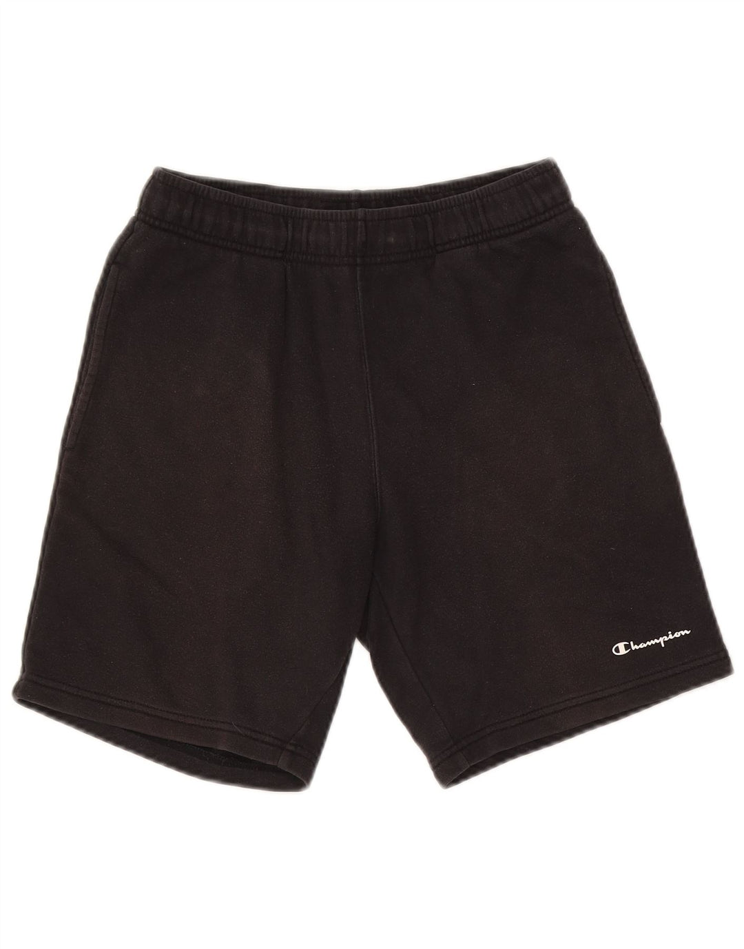 Pantaloncini sportivi da uomo Champion piccoli in cotone nero