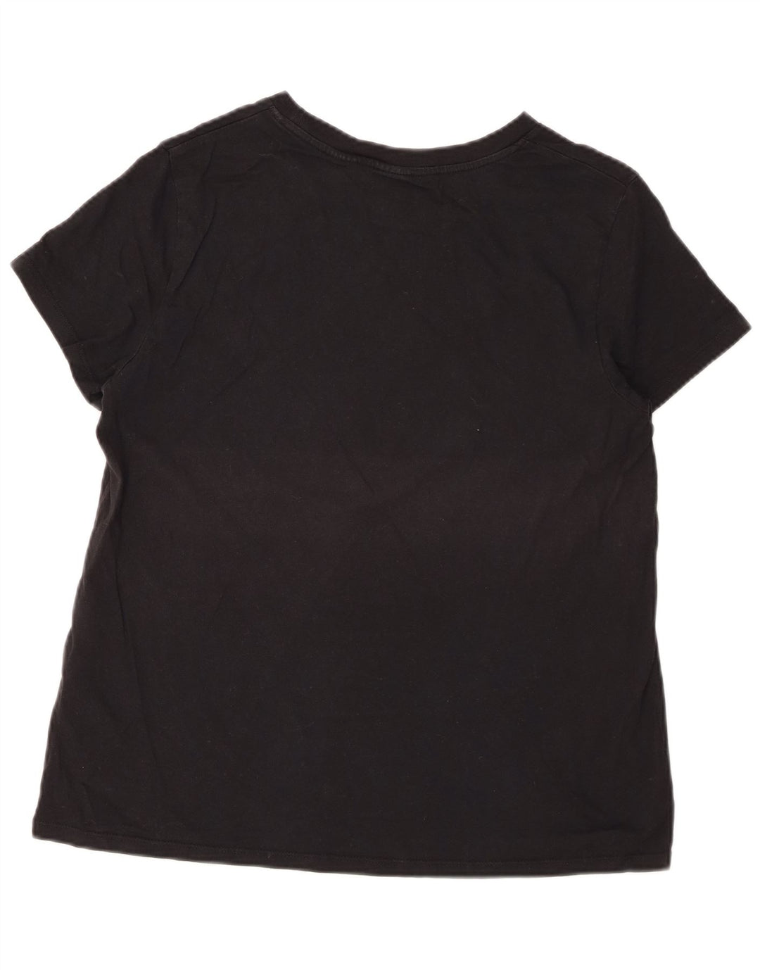 T-shirt da donna Levi's Top UK 16 grande cotone nero