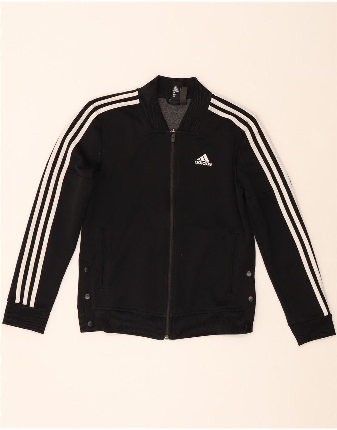Giacca da tuta da donna Adidas UK 8/10 Small Black Colourblock
