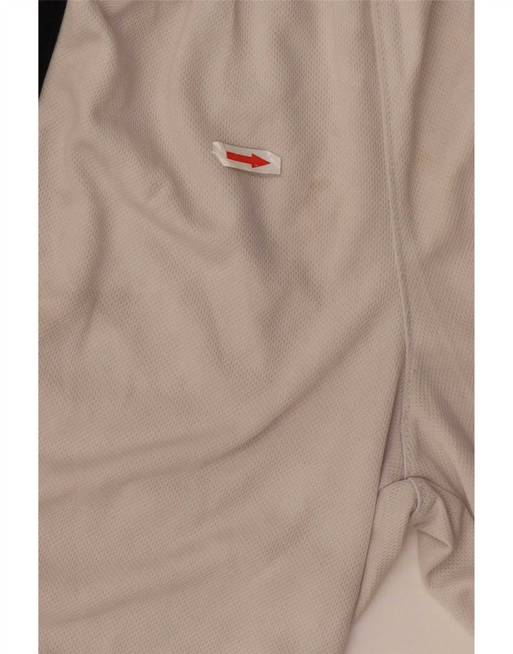 Pantaloncini sportivi grafici da uomo Jordan, poliestere color block bianco medio