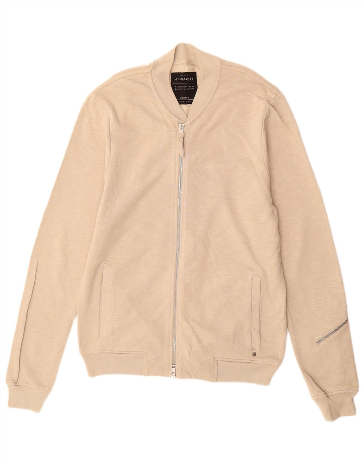 Giacca da tuta da uomo All Saints in cotone beige medio