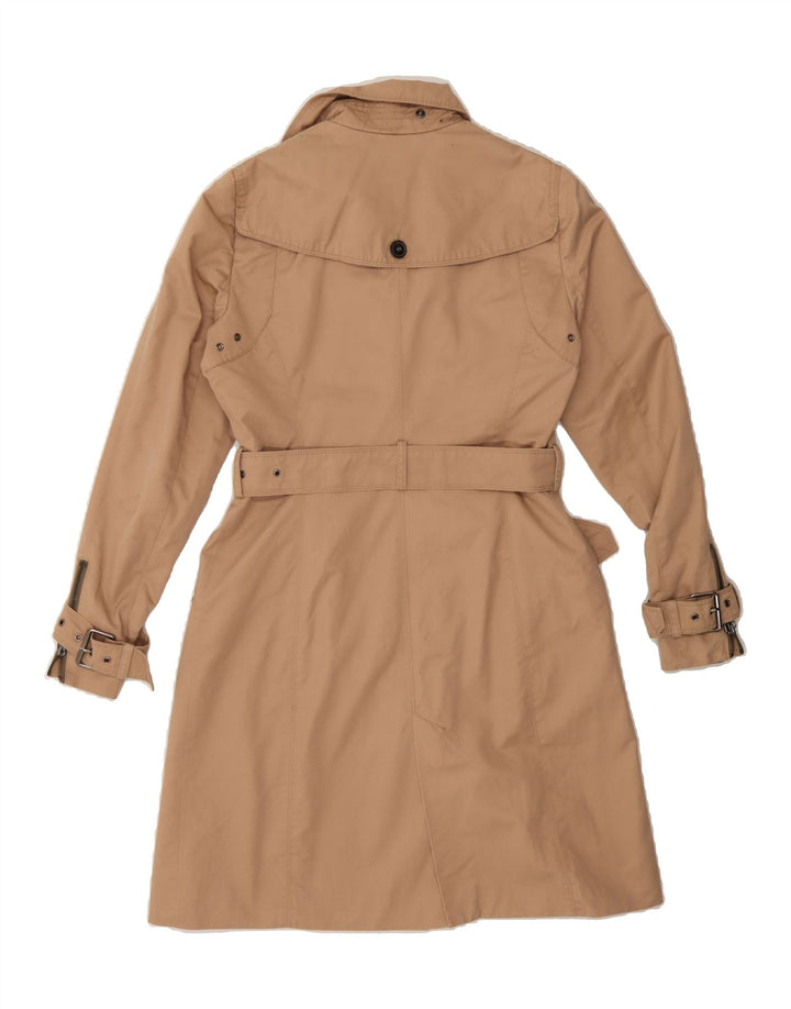 ZARA Womens Trench Coat UK 12 Medium Brown Vintage Zara and Second-Hand Zara from Messina Hembry 
