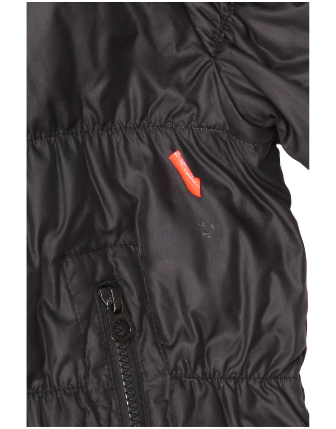 Giacca imbottita con cappuccio da donna Replay UK 14 Large nera in poliammide