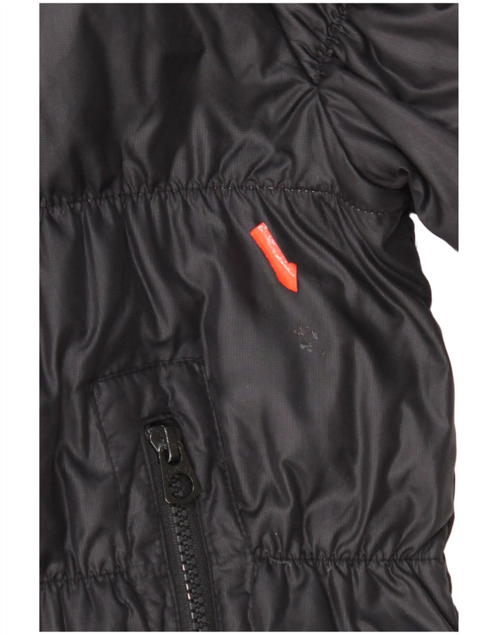 Giacca imbottita con cappuccio da donna Replay UK 14 Large nera in poliammide